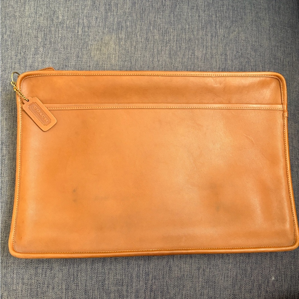 Coach Vintage Tan Portfolio